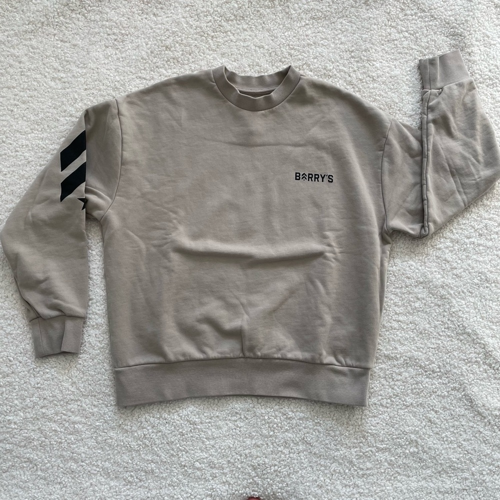 Barry’s Pangaia Stone Unisex Sweatshirt - size XS